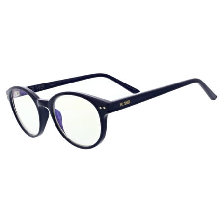 Flower Eyewear Handmade BlueLight Blocking Computer Glasses, Navy