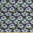 thumbnail image 1 of Flower Fabric by the Yard, Style Pattern with Blossoming Gardening Plants Spring Nature Theme Ornament, Decorative Upholstery Fabric for Chairs & Home Accents, Multicolor by Ambesonne, 1 of 4