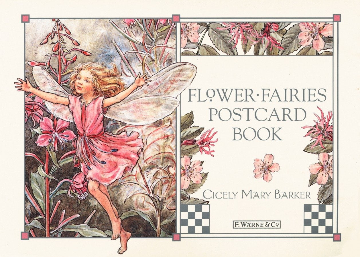 『1年保証』 Flower Fairies: (Cards Book Postcard Fairies Flower 洋書