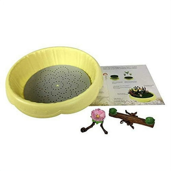 Flower Fairies Secret Garden (#FF1018) Planter Kit w/ Teeter Totter & Birdbath