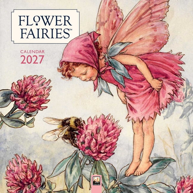 Flower Fairies Wall Calendar 2027 (Art Calendar), (Paperback)
