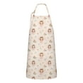 thumbnail image 1 of Flower Fairy Princess Pattern Apron-Garden Aprons for Women with Pockets-Cotton Linen Waterproof Kitchen Cooking Gardening Aprons Adjustable for Kitchen,Cooking,BBQ and Salon 33x27 Inch, 1 of 7