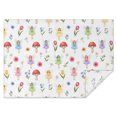 thumbnail image 1 of Flower Fairy Princess Pattern Rectangle Tablecloth 60"x84",Waterproof Polyester Rectangle Table Cloth, Wipeable Spillproof Polyester Tablecloth for Dining, Camping, Indoor and Outdoor, 1 of 5