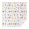 thumbnail image 1 of Flower Fairy Princess Pattern Square Tablecloth,Waterproof Square Table Cover,Wipeable Spillproof Washable Table Cover for Home Kitchen Party Decor 60"x60"(152x152cm), 1 of 6