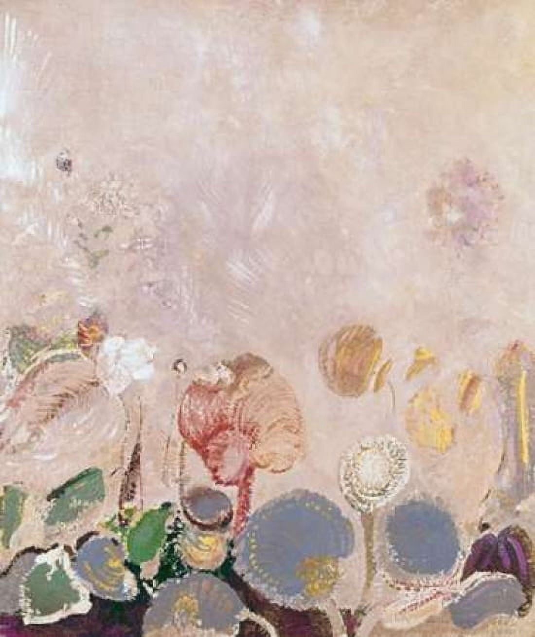 Flower Field Canvas Art - Odilion Redon (20 x 24)