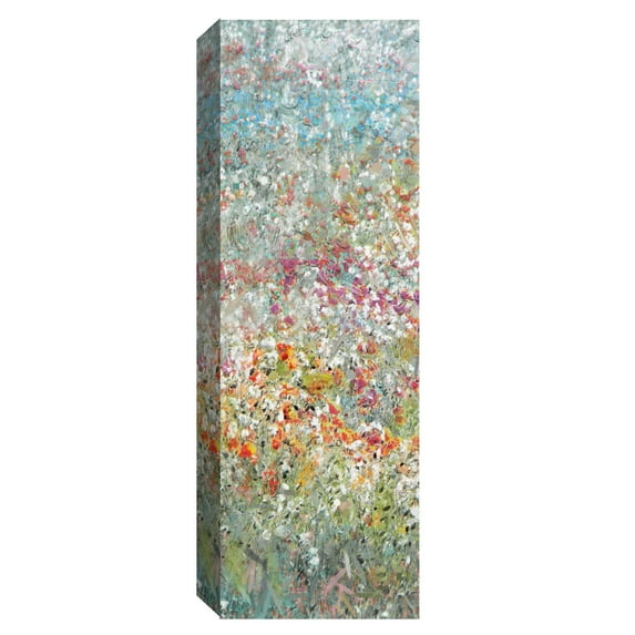 Flower Field Panel I by Studio Arts Canvas Art Print
