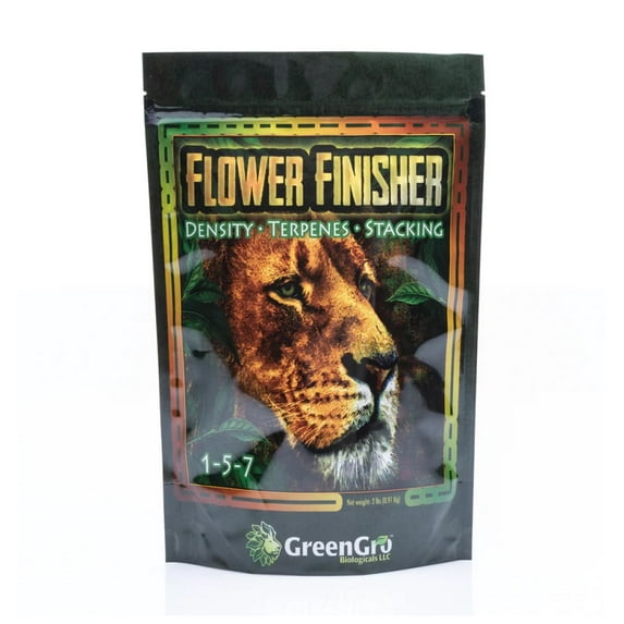 Flower Finisher - Fertilizer for Final Stages of Flower Growth - 5 lb Bag by GreenGro Biologicals