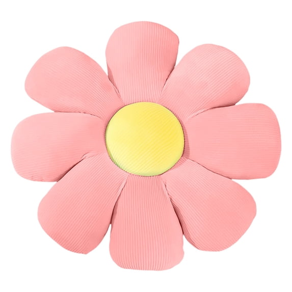 Flower Floor Pillow Seating Cushion, Cute Room Decor, Flower Pillow For Reading And Lounging, Comfy Seating (E)