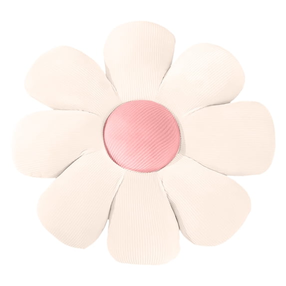 Flower Floor Pillow Seating Cushion, Cute Room Decor For Reading And Lounging, Comfy Pillow (F)