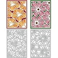 thumbnail image 1 of Flower Frame Metal Die Cuts Flower Frame Cut Dies Metal Stencils for Card Making DIY Etched Craft Dies Album Card Making Decor Craft Cutting Dies DIY Album Card Making Decor Craft, 1 of 9
