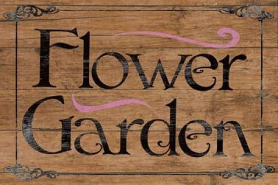 Flower Garden Canvas Art - Lynn Garwood (24 x 36)