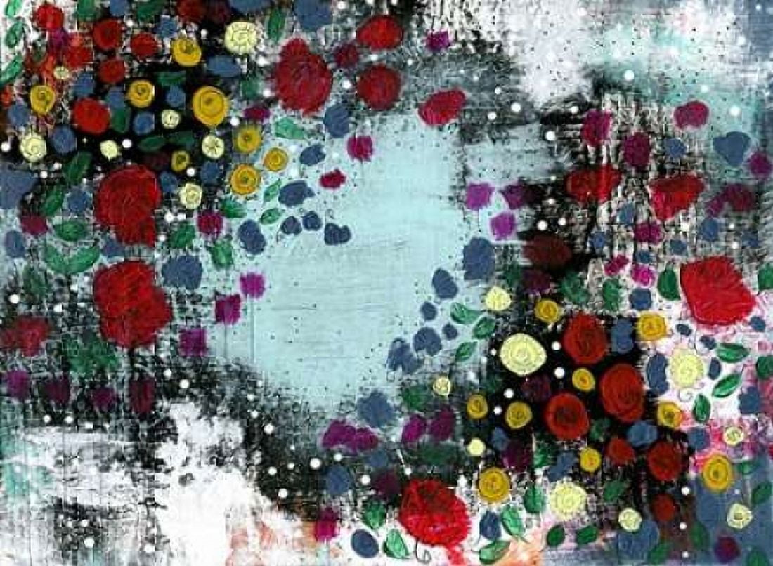 Flower Garden Canvas Art - Sarah Ogren (18 x 24)