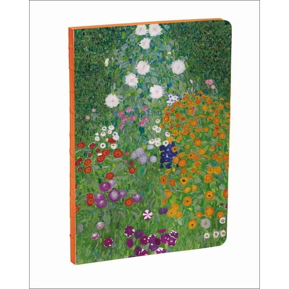 Flower Garden, Gustav Klimt : A5 Notebook (Paperback)