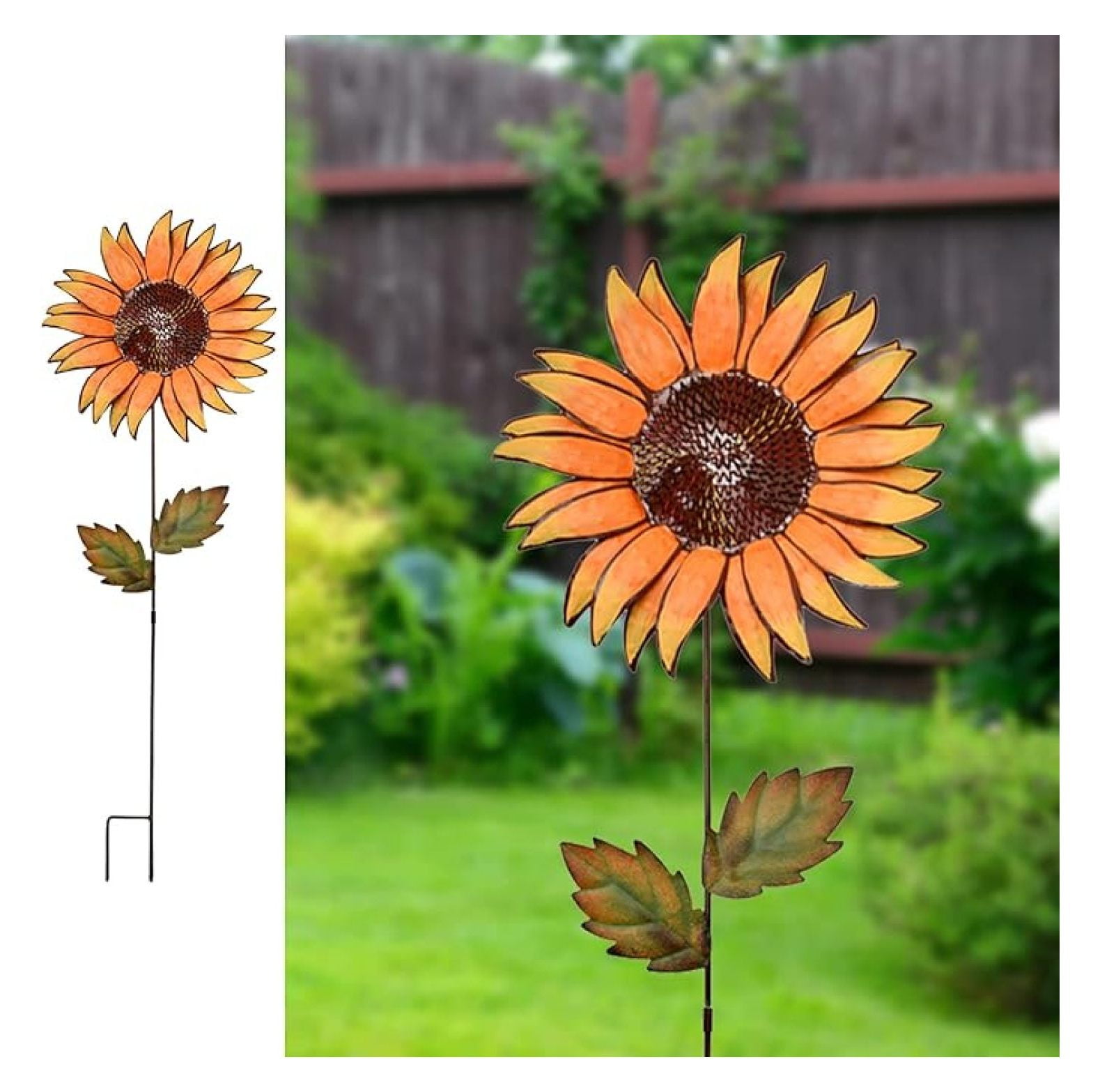 Flower Garden Stakes Metal - 36