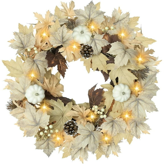 Flower Garland, Autumn Leaf Garlands For Home Mantle Fireplace Porch Table (244)