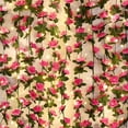 thumbnail image 1 of Flower Garland Rose Vines, 5 Strands Ft Flowers Vines for Bedroom with 33 Ft/LED String Lights, Rose Flower Garland Decoration, Rose Floral Garland for Room Table Wedding Decor, 1 of 5
