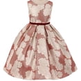 thumbnail image 1 of Flower Girl Dress Tea Length Pattern Spring Collection for Little Girl Red 6 KD.374, 1 of 3