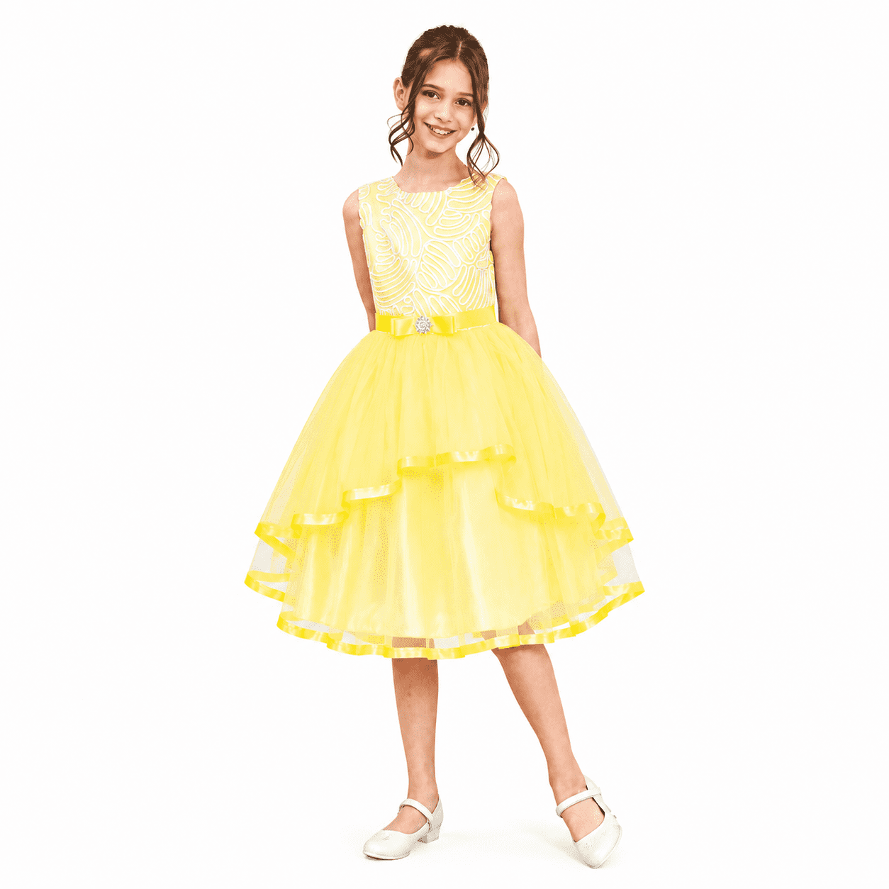 girls matalan bridesmaid dress ivory product info and reviews Flower Girl Dress FL4038 in Ivory (White)