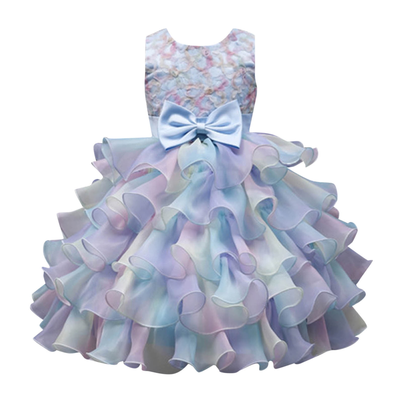 Flower Girl Dresses for Tollder Casual Girls Sleeveless Performance ...