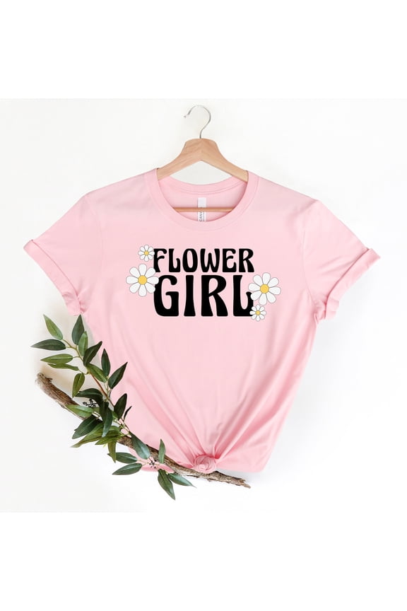 Flower Girl Shirt Flower Girl Gift Cute Tshirt Flower Girl Top Flower Girl Ideas Flower Gi