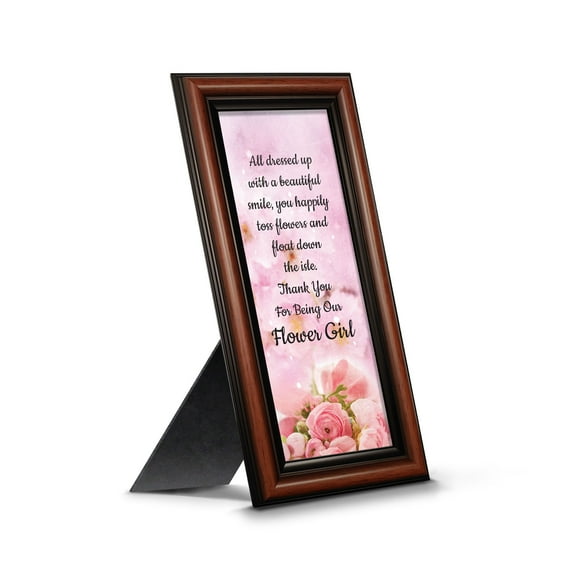 Flower Girl, Thank You for Being in our Wedding Gift, Gift from Bride and Groom to Flower Girl, 7387W