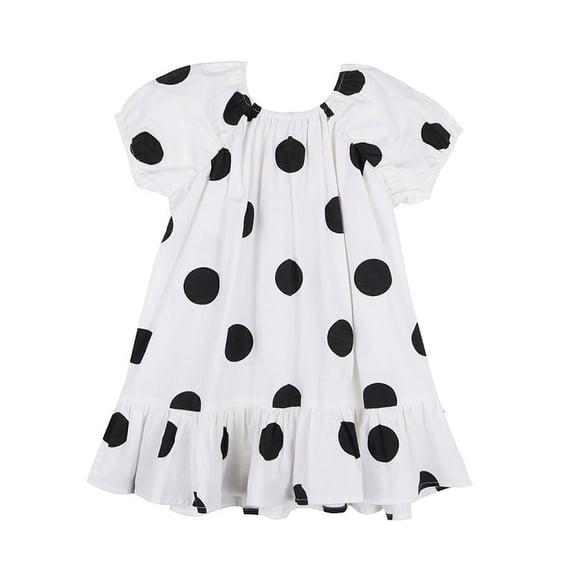 Flower Girl's Wedding Dress Short Sleeve Tulle Summer Vintage Dresses