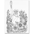thumbnail image 1 of "Flower Girls 8" Canvas Art by KCDoodleArt, 1 of 4