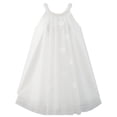 thumbnail image 1 of Flower Girls Dress Halter Dress Pearl Party Wedding Birthday 12, 1 of 6
