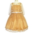 thumbnail image 1 of Flower Girls Dress Pearl Belt Pageant Wedding Party 4, 1 of 7
