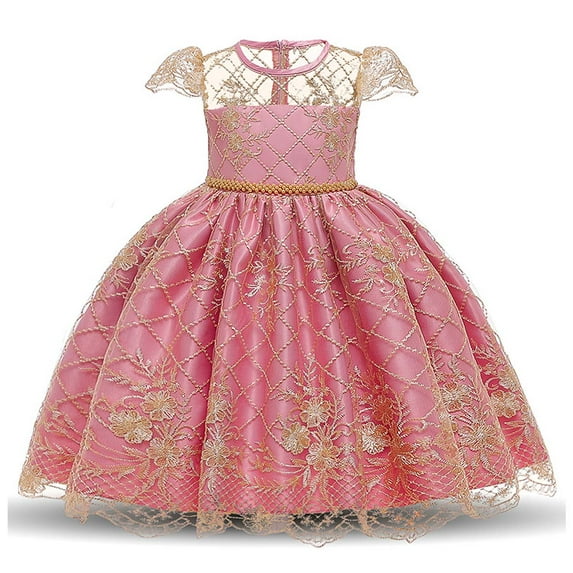Flower Girls Dresses Toddler Princess Wedding Party Dress