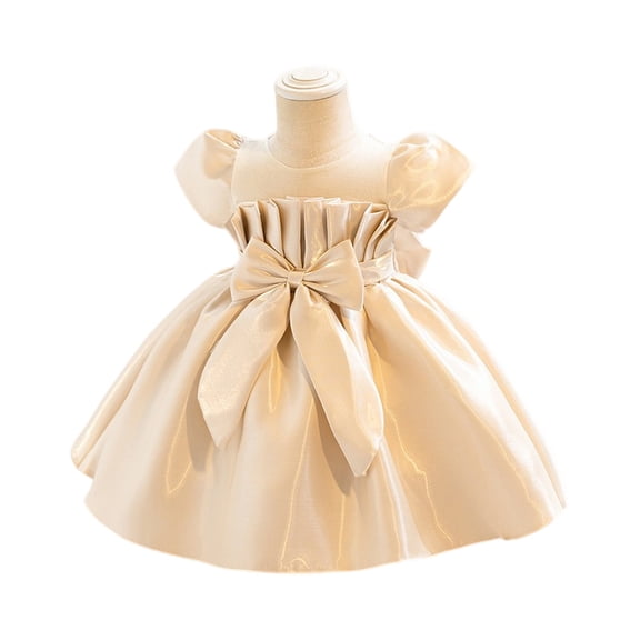 Flower Girls Embroidery Lace Bridesmaid Dress Wedding Party Full Length Dance Gown