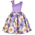 thumbnail image 1 of Flower Girls Pageant Party Dresses Kids Special Occasion Floral Formal Dress, 1 of 6