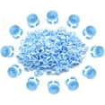 thumbnail image 1 of Flower Glue Rings for Eyelash Extensions 2 Slot, Disposable Blooming Glue Cup Lash Ring for Eyelash Glue Holder, Tatto Ring Cup Fanning Glue Ring Volume Cups for Las Extension Supply (Blue, 200 Pcs), 1 of 5