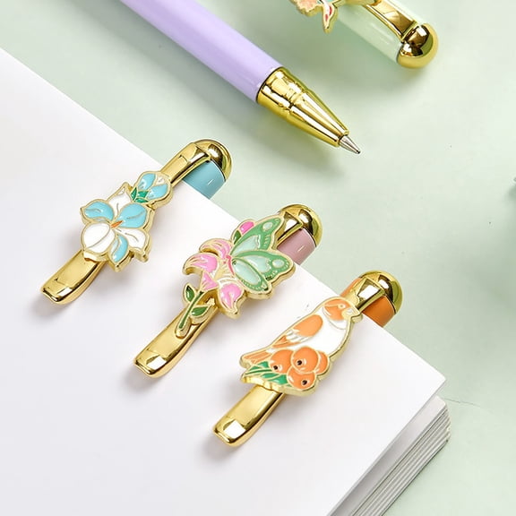Flower God Pen Museum Stationery Exquisite Design Smooth Writing Office Novelty Gift