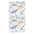thumbnail image 1 of Flower Green Leaf Dragonfly Kitchen Towel Cleaning Cloth Microfiber Soft Household Super Absorbent Dish Washing Cloth, 1 of 7