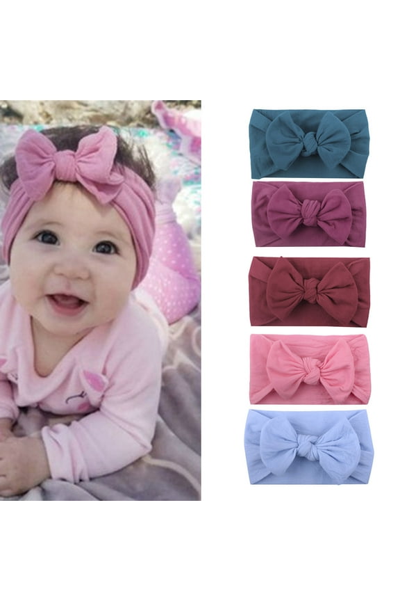 Flower Hair Accessories For Girls 24 Pcs Cute Flower Hair Ties, Colorful Elastics Scrunchies with Candy Bow Design, Seamless Ponytail Holders, Hair Accessories for Thick Hair