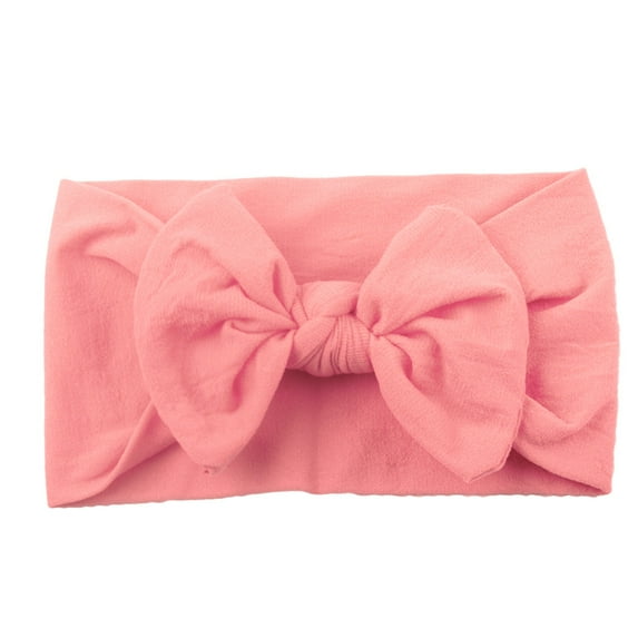 Flower Hair Accessories For Girls 3 Pcs Baby Flower Headbands Baby Girls Nylon Headband Soft Hairbands Hair Accessories for Toddler Kids (Beige Pink Khaki)