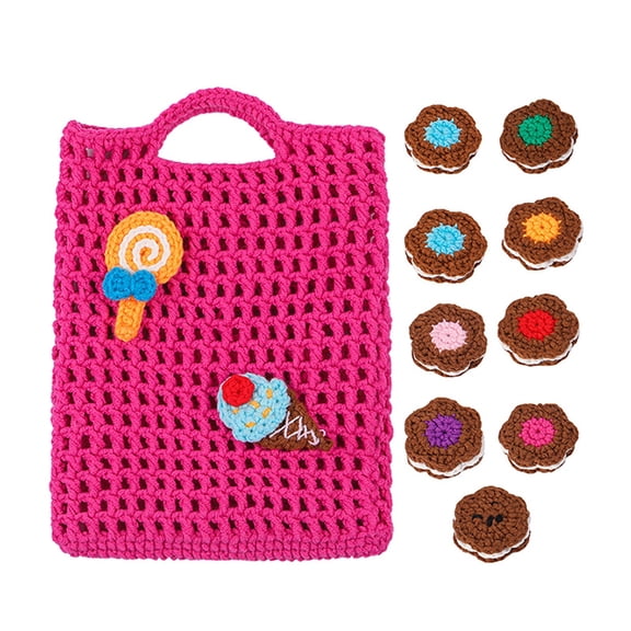 Flower Handbag Crochet Set Crochet Tortoises Set for Beginner KidAdu1twith Step-by-Step Video Tutorial Instruction