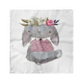 thumbnail image 1 of Flower Head Scarf, Girl Hare Flowers Art, Head Wrap, 3 Sizes, by Ambesonne, 1 of 2