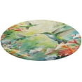 thumbnail image 1 of Flower Hummingbird Round Rugs -Washable Non-Slip Small Round Area Rug Throw Soft Circle Rugs for Bedroom, Modern Print Indoor Carpet for Entryway Sofa Living Room, 1 of 6