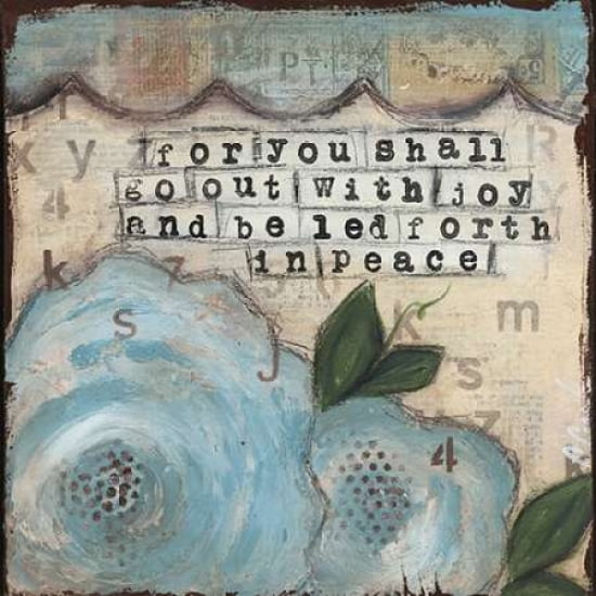 Flower I Canvas Art - Cassandra Cushman (24 x 24)
