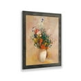 thumbnail image 1 of Flower In White Vase By Odilon Redon, World Famous Wall Art Collection, Wall Decor Pictures for Living Room, 11x14, 2456BW, 1 of 7