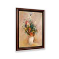 thumbnail image 1 of Flower In White Vase By Odilon Redon, World Famous Wall Art Collection, Wall Decor Pictures for Living Room, 11x14, 2456W, 1 of 7