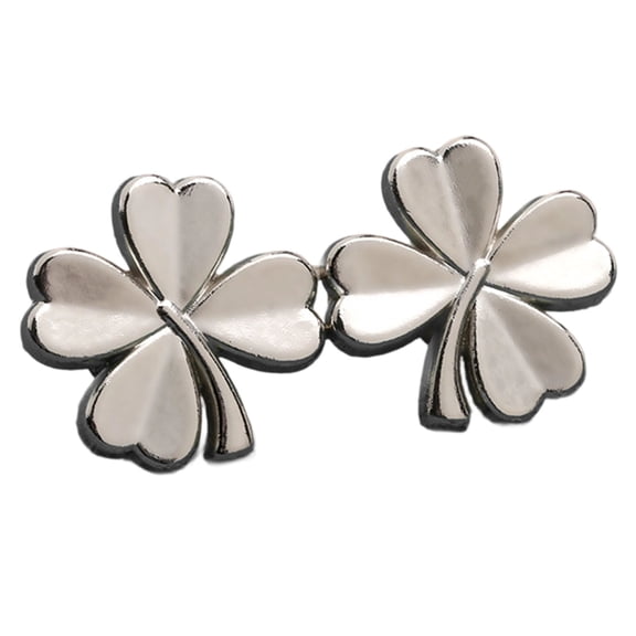 Flower Jean Button Sets 2 PCS Adjustable Waist Tightener Buckle, No Sew No Tools Detachable Decorative Pins for Loose Jeans Pants Skirts Sleeves Women's Clothing