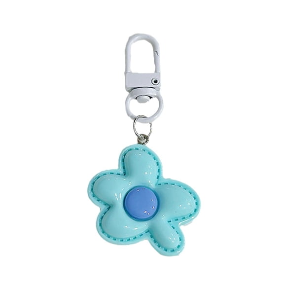 Flower Keychain Cute Girl Bag Jewelry Personalised Keyring Pendant New L0 A6P1