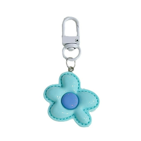 Flower Keychain Cute Girl Bag Jewelry Personalised Keyring Pendant New L0 A6P1