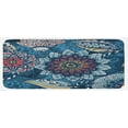 thumbnail image 1 of Flower Kitchen Mat, Abstract Flower Design Colors Modern Inspirations Complex Style Nature Depiction, Plush Decorative Kitchen Mat with Non Slip Backing, 47" X 19", Multicolor, by Ambesonne, 1 of 1