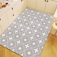 thumbnail image 1 of Flower Kitchen Oil-proof Carpet PVC Large Area Rug Balcony Leather Waterproof Carpets Non-slip Rugs, 1 of 5