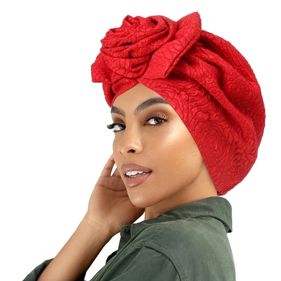 Flower Knot Turban for Women Multicolored Head Wrap Comfortable and Fashionable Headscarf Beanies Hat