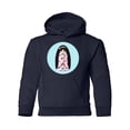 thumbnail image 1 of Flower Kokeshi Doll Hoodie Juniors -Image by Shutterstock,  Large, 1 of 4